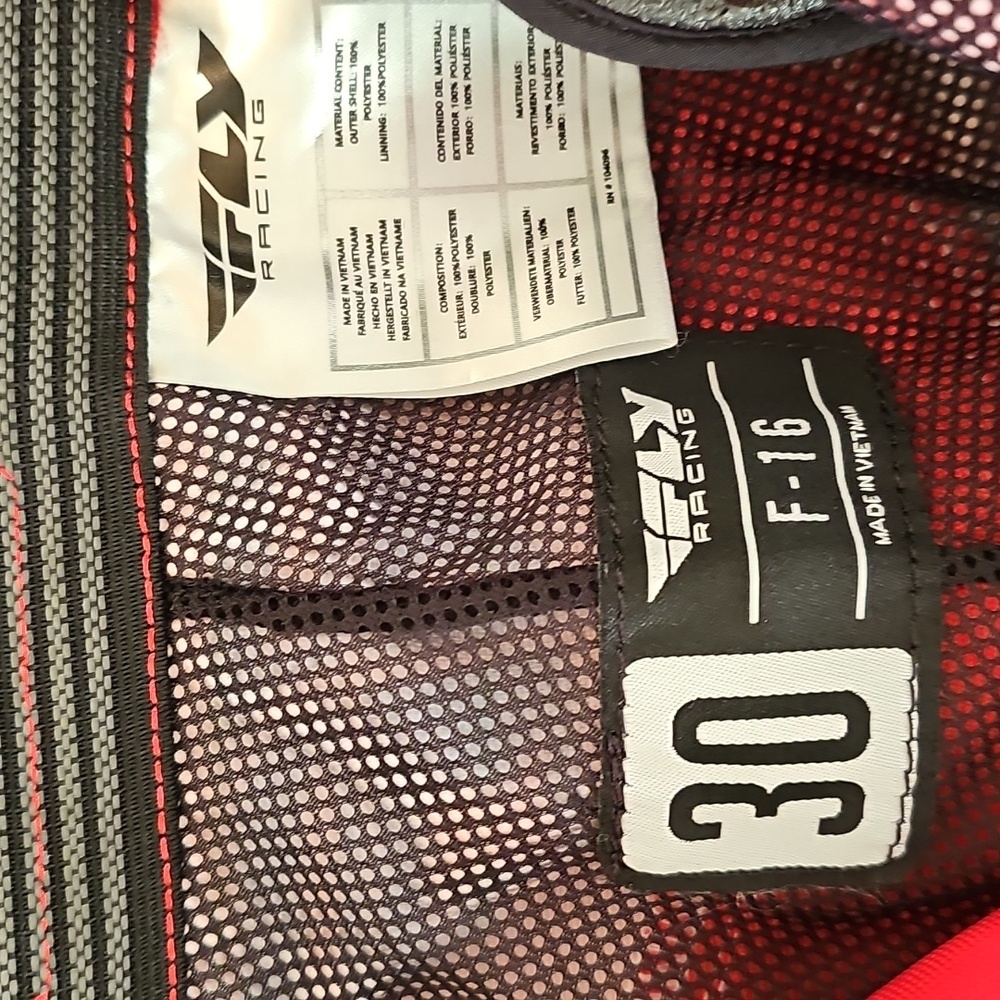 FLY Racing Men's Red and Black Racing Suit - Picture 2 of 5